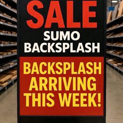 New Backsplash Arriving This Week