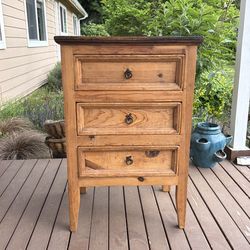 Pine dresser accent storage