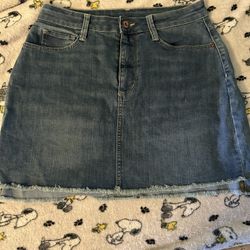 Jean Mini Skirt