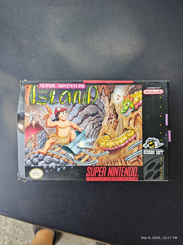 Super Adventure Island For SNES
