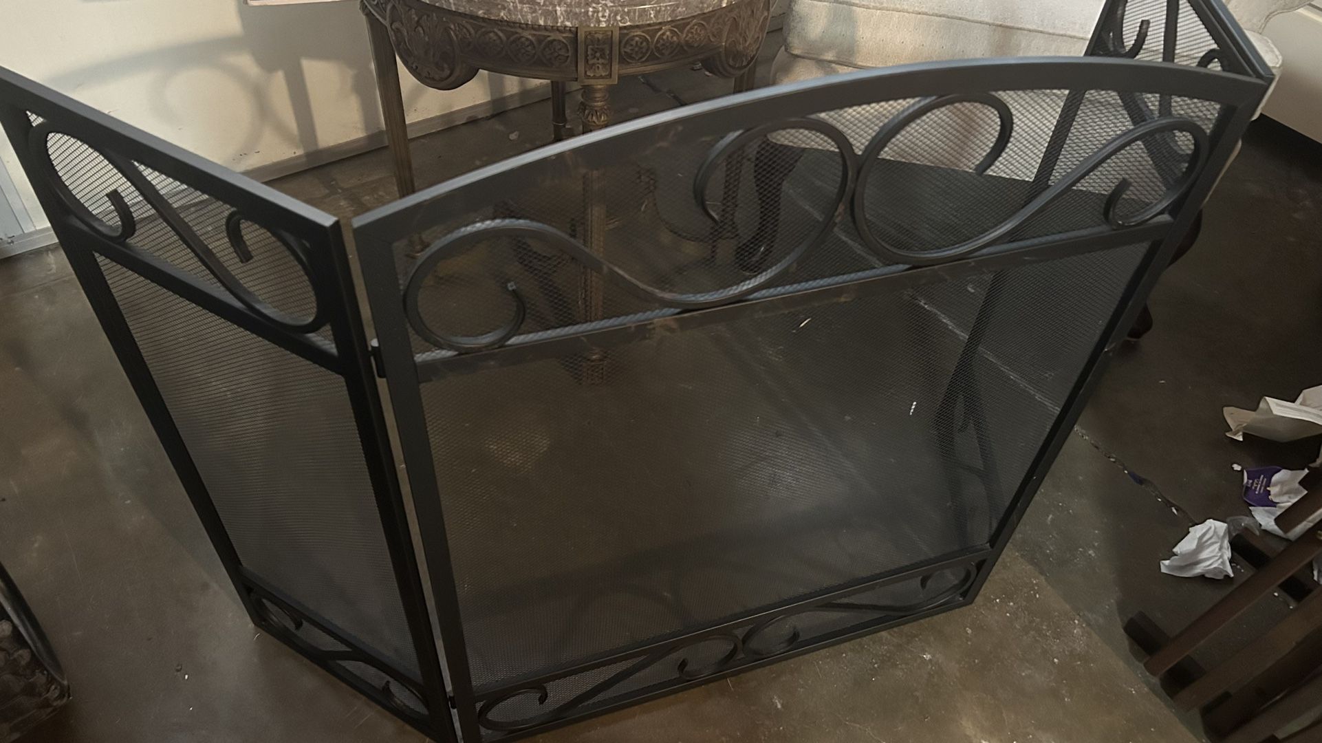 Fireplace Cover Screen