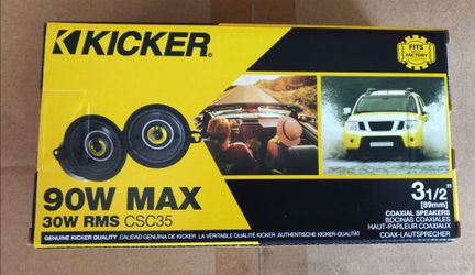 3.5 KICKER Dash Speakers 🔊🎶