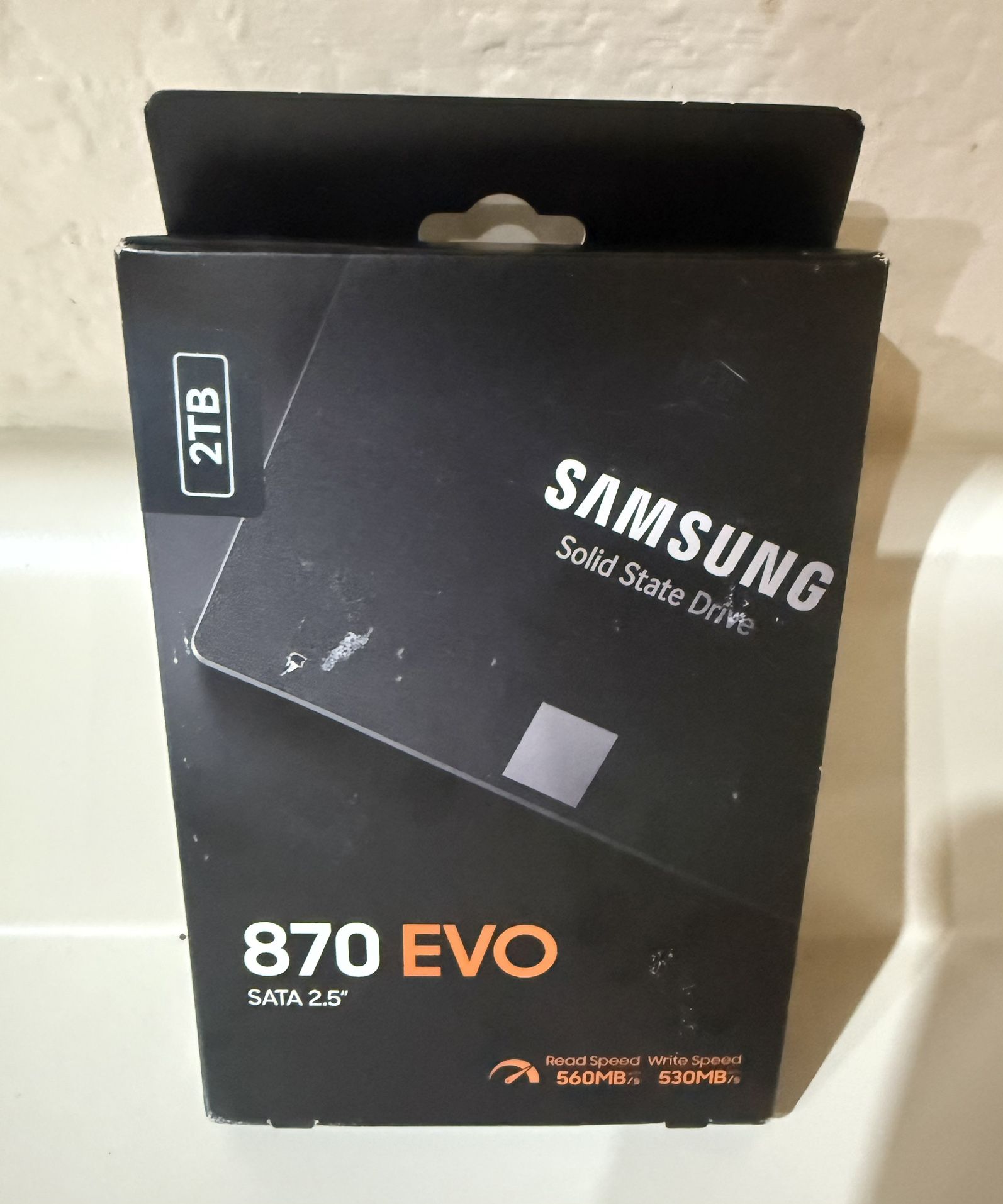 Samsung 870 EVO 2TB 2.5" SATA III Internal SSD (MZ-77E2T0) Sealed
