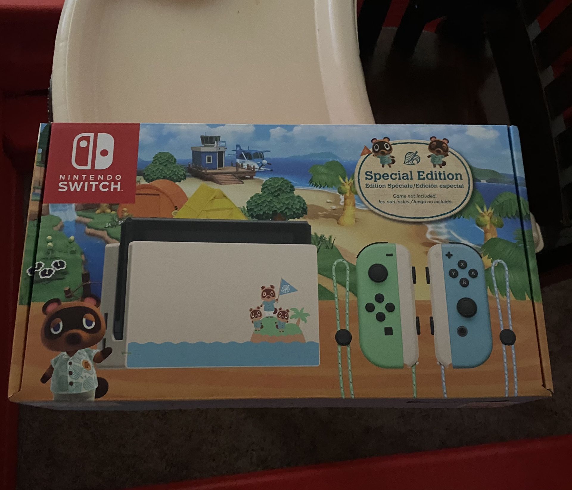 Nitendo switch Animal crossing special addition