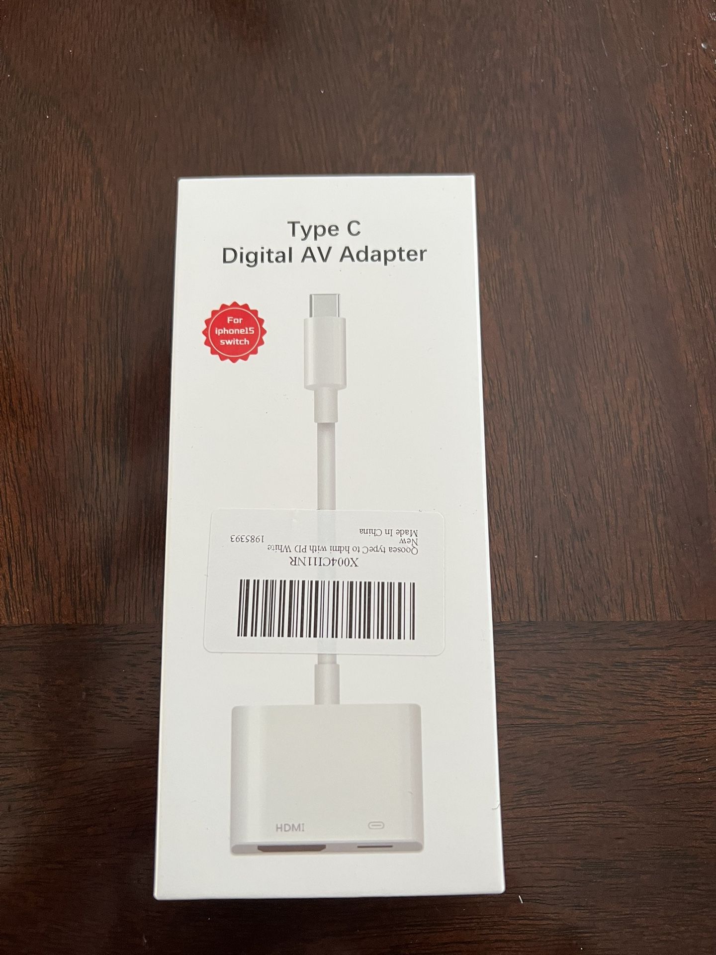 USB-C Type C Digital AV Adapter for HDMI