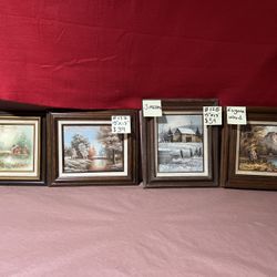 Oil Painting, Signed, Framed, Vintage, Please Check Out All Photos For Details And Read Description 👇