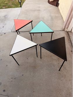 Mid century side table