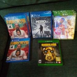 10 Video Games Brand New !