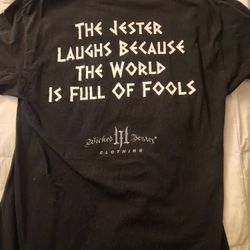 Wicked Jester Tshirt Original Owner[Bonus]