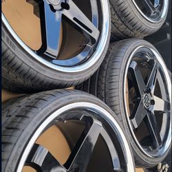 20" rims with tirs