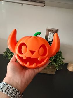 Stitch small Halloween pumpkin decor