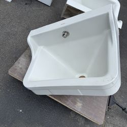 Antique porcelain sink