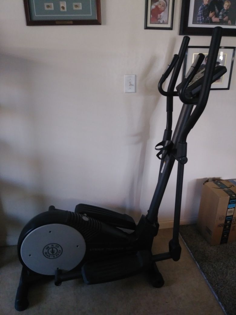 Golds gym stride online trainer 380 parts