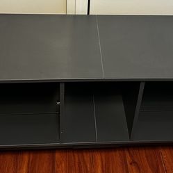 Dark Grey TV Stand Media Console