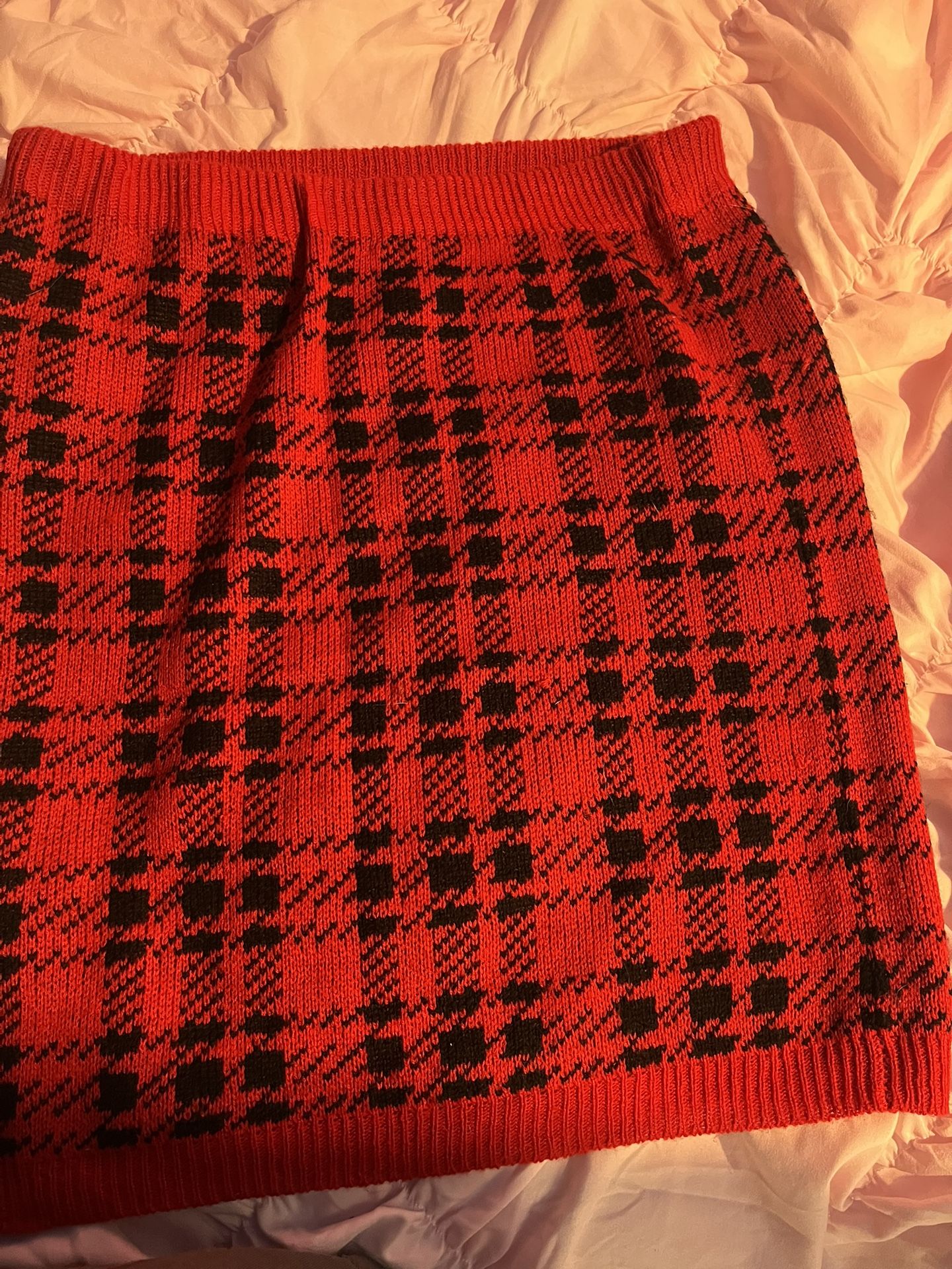 Plaid Skirt