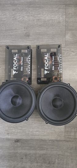 Focal XO/ES165KX2 Elite Utopia Crossovers Audio de coche de 2 vías para medios y tweeters
