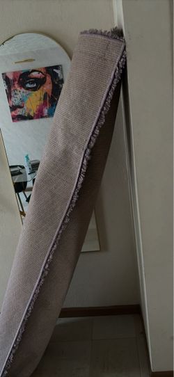 Light purple rug