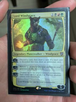 Magic The Gathering 2018 Lord wind grace Commander Deck