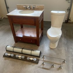 Arts and crafts bathroom