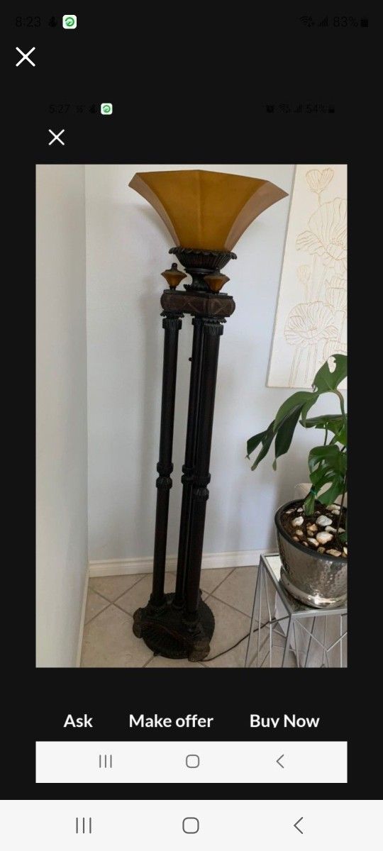 Tall Lamp Antique