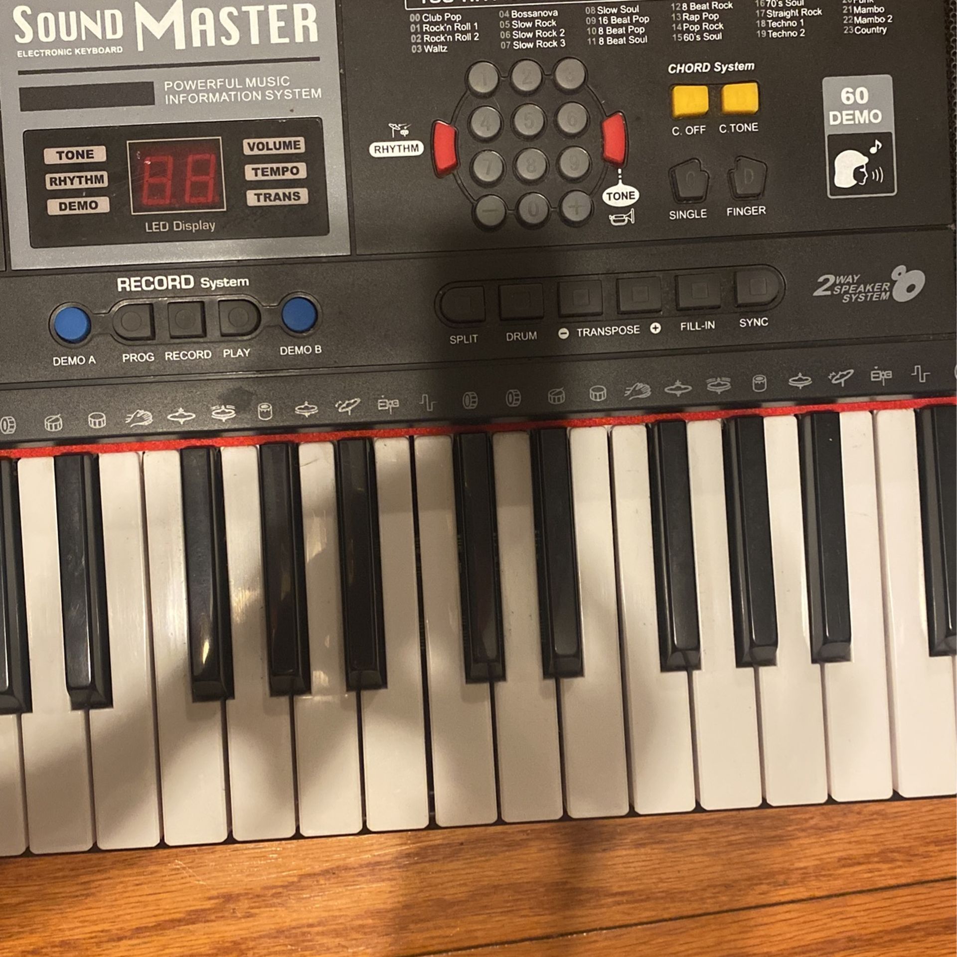 Sound master electronic keyboard deals