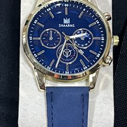 Blue Classy Watch