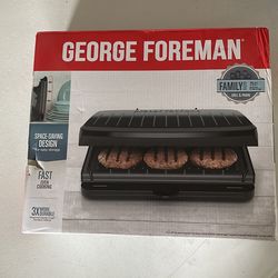 George Foreman Family Size Grill – NEW IN BOX