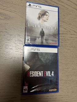 Silent Hill 2 + Resident Evil 4 PS5 Bundle – Brand New Sealed