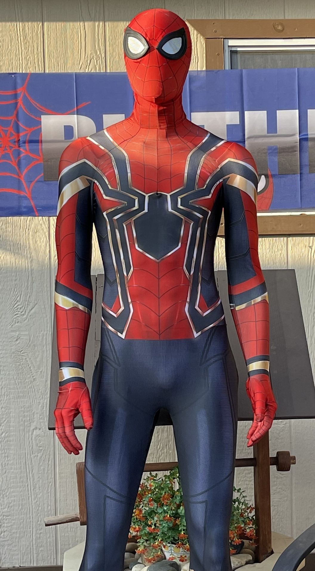 Spider-Man Iron-Spider Costume Spiderman Cosplay