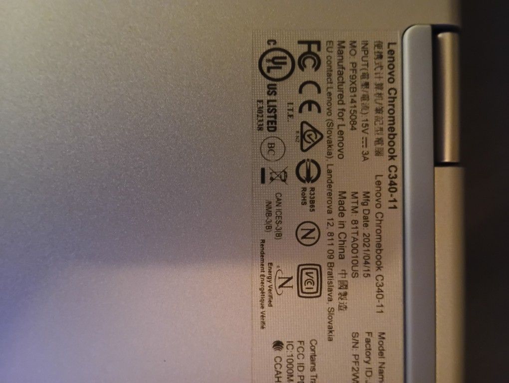 Lenovo Chromebook