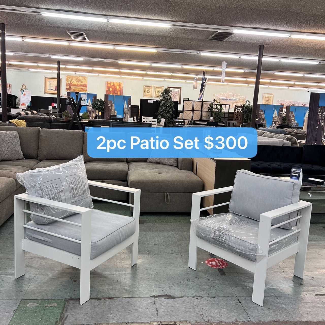 🚚Hot Deal🚚Deep Seat Aluminum Patio Chair $150 Each, Delivery Available 