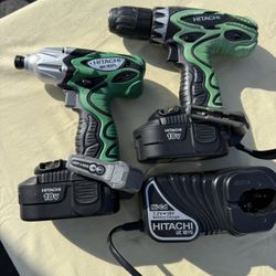 Juego De Taladros Y Cargador