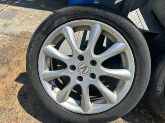 Acura oem rims and tires