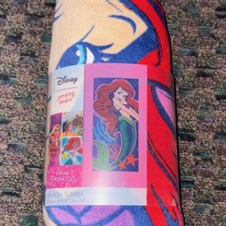 Little mermaid towel brand new