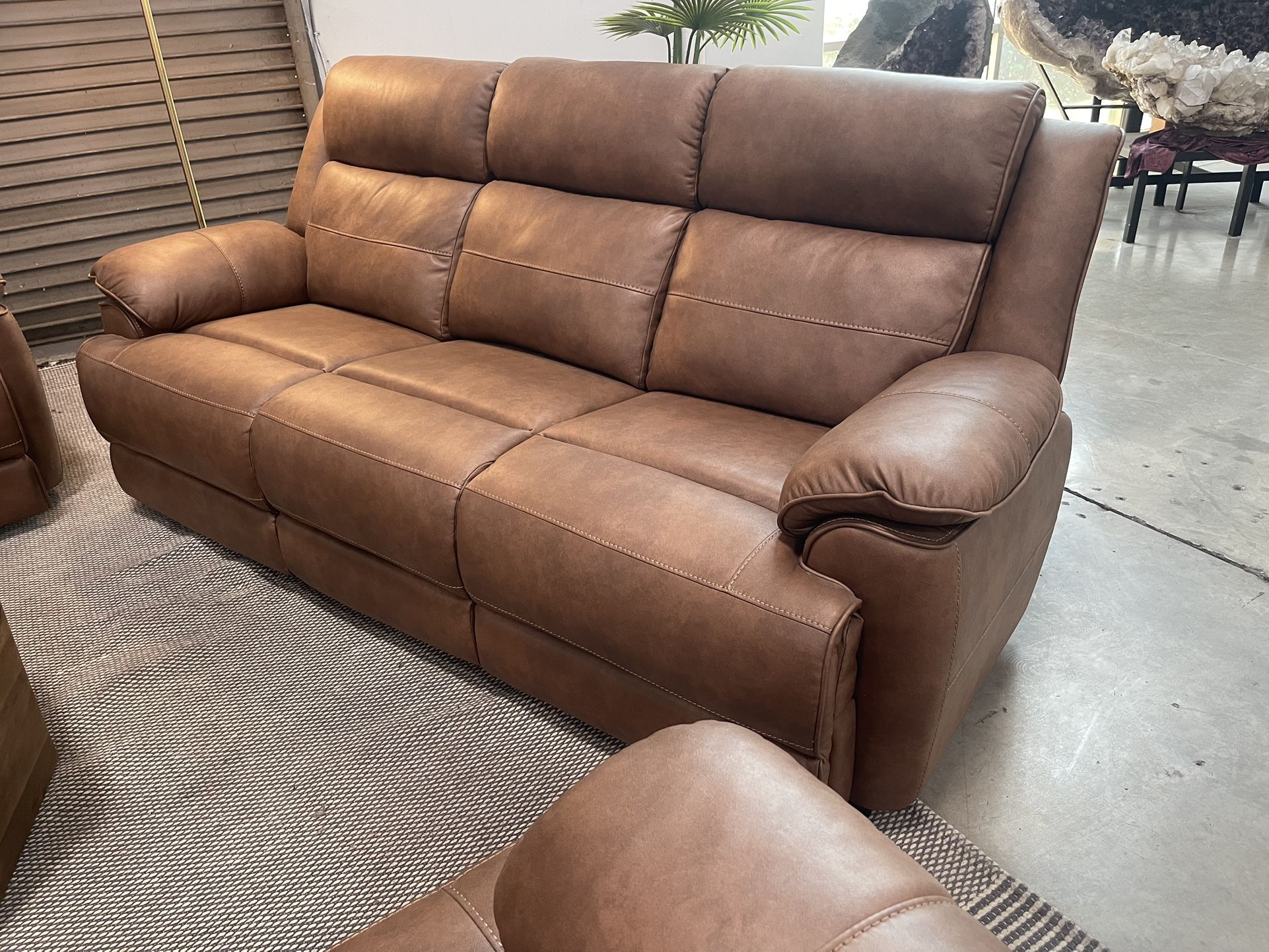Brown Sofa - Classy Modern Dark Brown Sofa