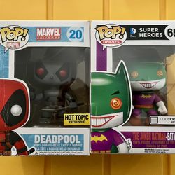 Pair Of Funko Pops 