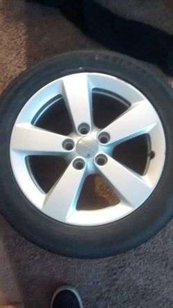 Ford 205/55 R16 set of tires all four brand new with stock rims