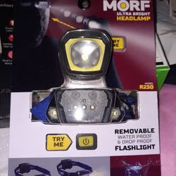 Police Security Flashlights MORF R230 Headlamp - As Seen On TV - Brand New In Unopened Packaging.