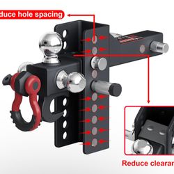 TYT Adjustable Trailer Hitch