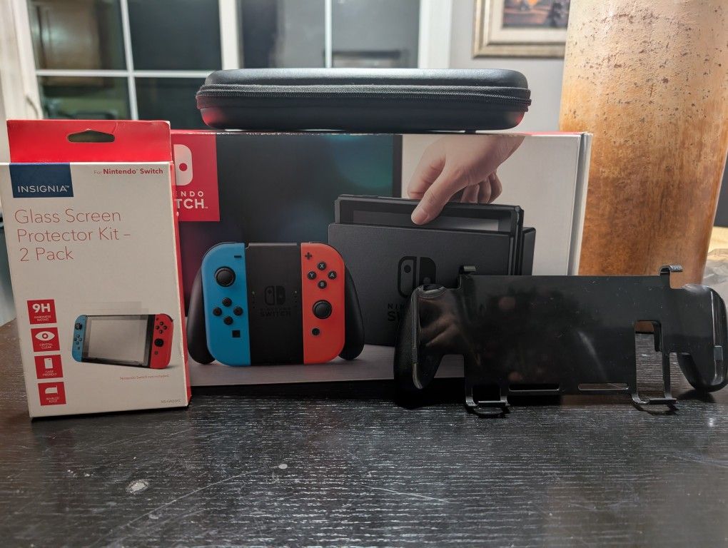 Nintendo Switch 1 With Extra Accessories
