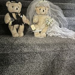 Bride & Groom Bears - Brand New 