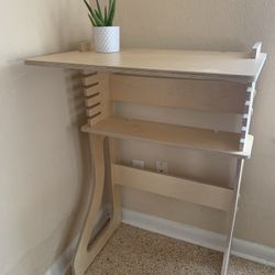 Adjustable Standing Desk - Real Wood