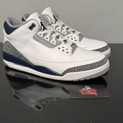 Air Jordan 3 Midnight Navy - CT8532-140 - Size 13 - Lightly Used