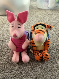 Disney Piglet and Tigger Plush Set