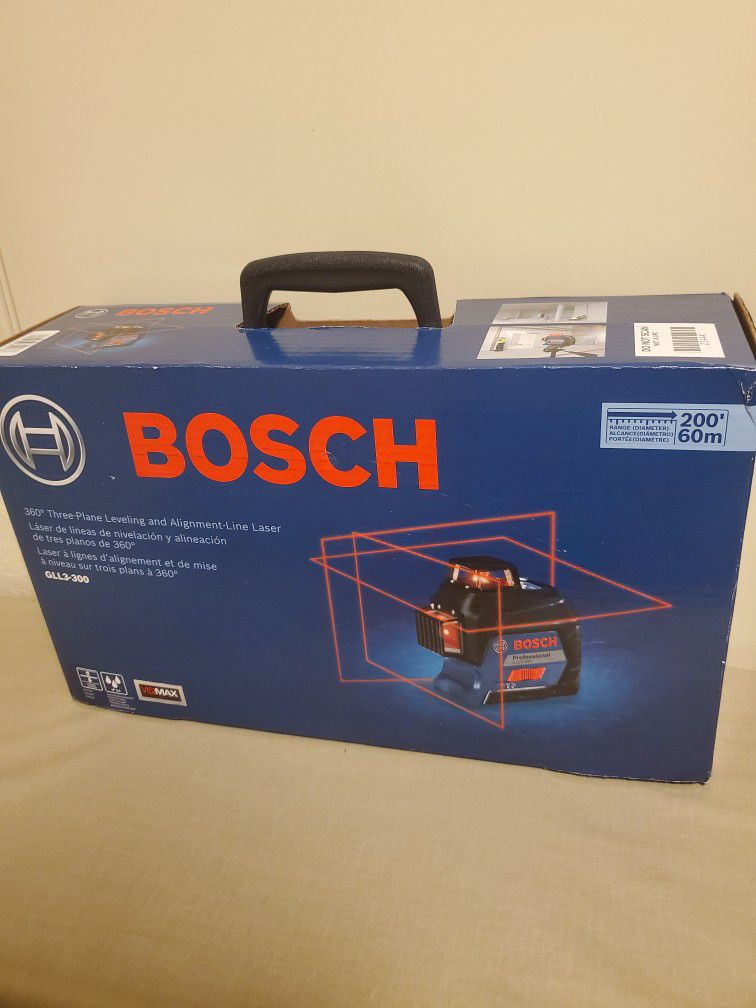 Bosch 200ft Self-leveling Indoor Line Generator Laser Level 