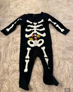 Babies skeleton costume