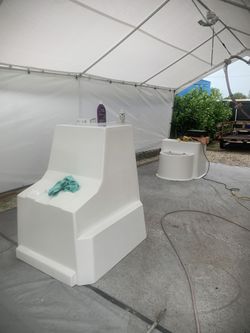 Fiberglass Boat Center Console