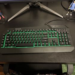 Green LED Gaming Keyboard
