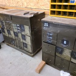 Army Surplus Garage Tool Boxes
