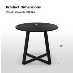 36” Dining Table